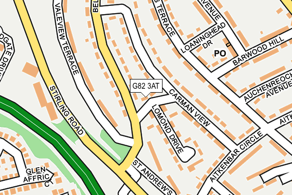 G82 3AT map - OS OpenMap – Local (Ordnance Survey) G82 3AT map - OS OpenMap – Local (Ordnance Survey)