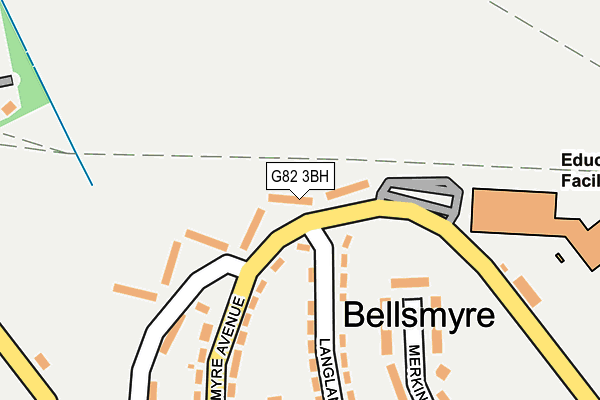 G82 3BH map - OS OpenMap – Local (Ordnance Survey) G82 3BH map - OS OpenMap – Local (Ordnance Survey)