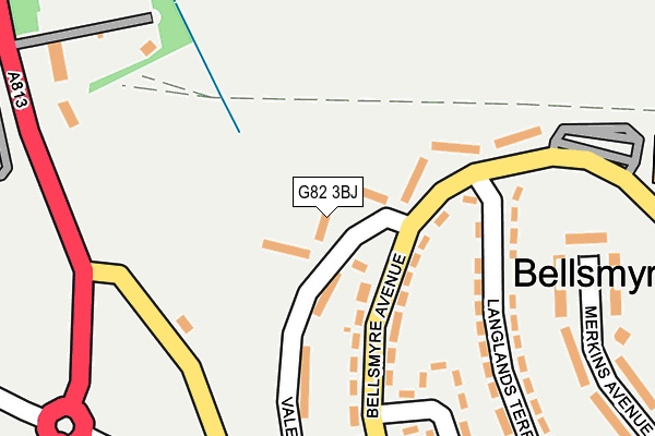 G82 3BJ map - OS OpenMap – Local (Ordnance Survey) G82 3BJ map - OS OpenMap – Local (Ordnance Survey)