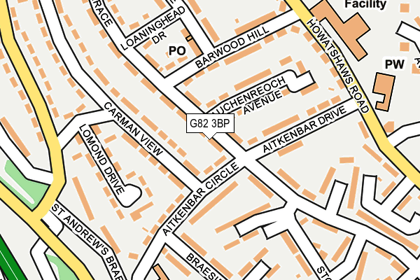G82 3BP map - OS OpenMap – Local (Ordnance Survey) G82 3BP map - OS OpenMap – Local (Ordnance Survey)