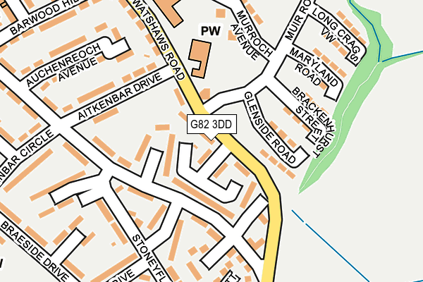 G82 3DD map - OS OpenMap – Local (Ordnance Survey) G82 3DD map - OS OpenMap – Local (Ordnance Survey)