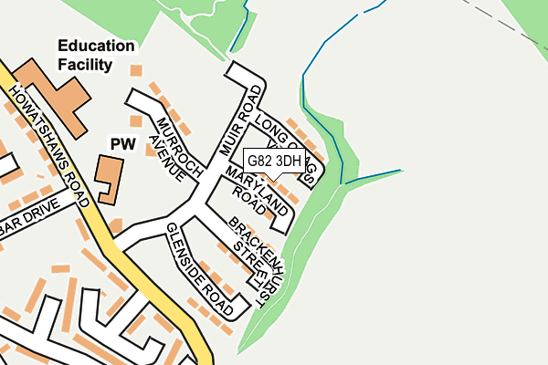 G82 3DH map - OS OpenMap – Local (Ordnance Survey) G82 3DH map - OS OpenMap – Local (Ordnance Survey)