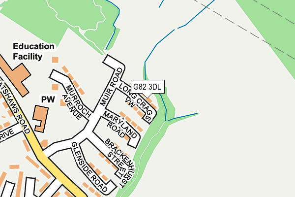 G82 3DL map - OS OpenMap – Local (Ordnance Survey) G82 3DL map - OS OpenMap – Local (Ordnance Survey)