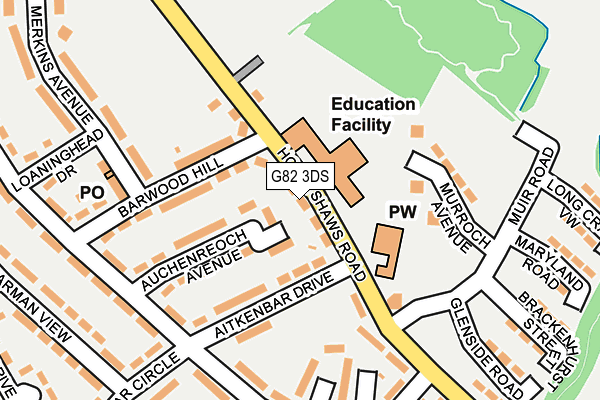 G82 3DS map - OS OpenMap – Local (Ordnance Survey) G82 3DS map - OS OpenMap – Local (Ordnance Survey)