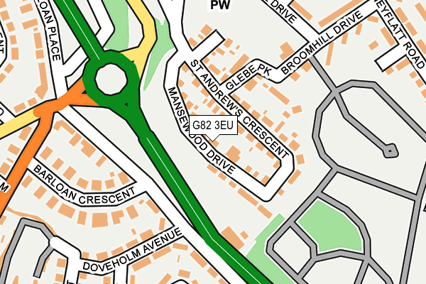 G82 3EU map - OS OpenMap – Local (Ordnance Survey) G82 3EU map - OS OpenMap – Local (Ordnance Survey)