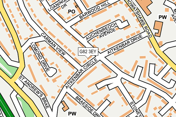 G82 3EY map - OS OpenMap – Local (Ordnance Survey) G82 3EY map - OS OpenMap – Local (Ordnance Survey)