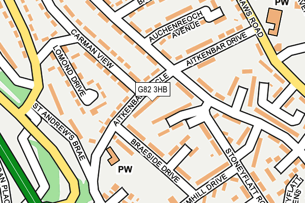 G82 3HB map - OS OpenMap – Local (Ordnance Survey) G82 3HB map - OS OpenMap – Local (Ordnance Survey)