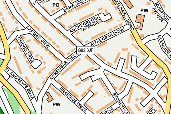 G82 3JF map - OS OpenMap – Local (Ordnance Survey) G82 3JF map - OS OpenMap – Local (Ordnance Survey)