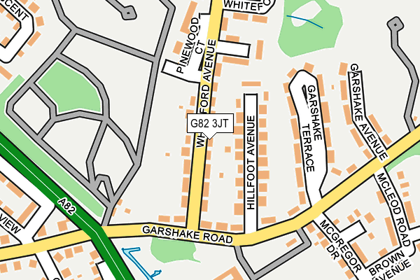 G82 3JT map - OS OpenMap – Local (Ordnance Survey) G82 3JT map - OS OpenMap – Local (Ordnance Survey)