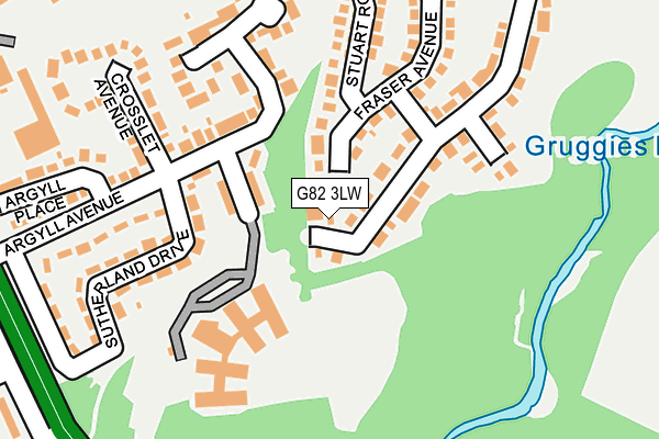 G82 3LW map - OS OpenMap – Local (Ordnance Survey) G82 3LW map - OS OpenMap – Local (Ordnance Survey)