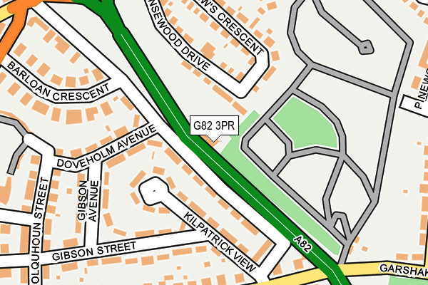 G82 3PR map - OS OpenMap – Local (Ordnance Survey) G82 3PR map - OS OpenMap – Local (Ordnance Survey)