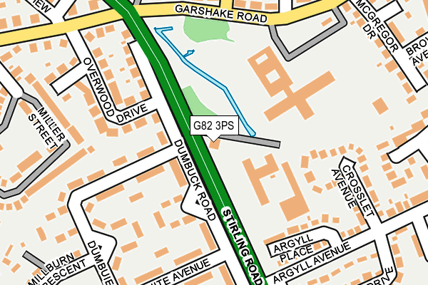 G82 3PS map - OS OpenMap – Local (Ordnance Survey) G82 3PS map - OS OpenMap – Local (Ordnance Survey)