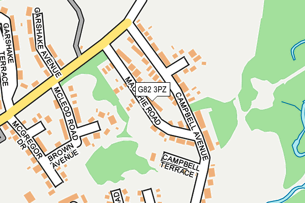 G82 3PZ map - OS OpenMap – Local (Ordnance Survey) G82 3PZ map - OS OpenMap – Local (Ordnance Survey)