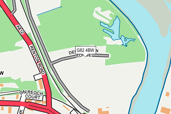 G82 4BW map - OS OpenMap – Local (Ordnance Survey) G82 4BW map - OS OpenMap – Local (Ordnance Survey)
