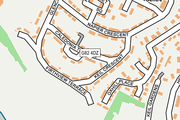 G82 4DZ map - OS OpenMap – Local (Ordnance Survey) G82 4DZ map - OS OpenMap – Local (Ordnance Survey)