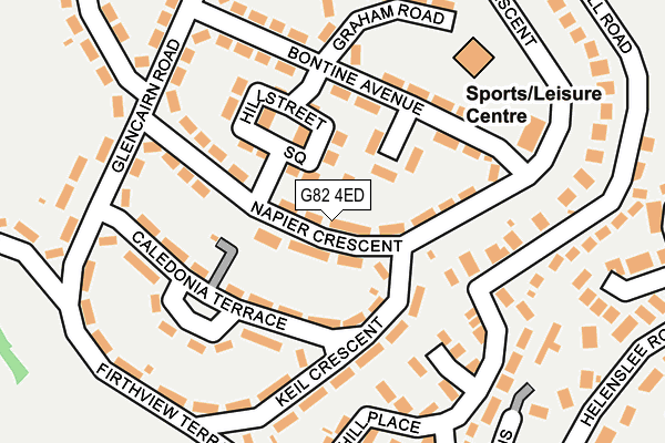 G82 4ED map - OS OpenMap – Local (Ordnance Survey) G82 4ED map - OS OpenMap – Local (Ordnance Survey)