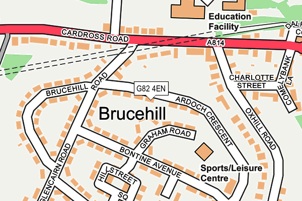 G82 4EN map - OS OpenMap – Local (Ordnance Survey)