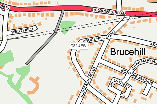 G82 4EW map - OS OpenMap – Local (Ordnance Survey) G82 4EW map - OS OpenMap – Local (Ordnance Survey)