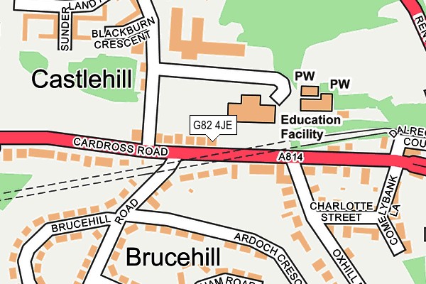 G82 4JE map - OS OpenMap – Local (Ordnance Survey) G82 4JE map - OS OpenMap – Local (Ordnance Survey)