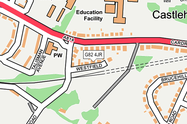 G82 4JR map - OS OpenMap – Local (Ordnance Survey) G82 4JR map - OS OpenMap – Local (Ordnance Survey)