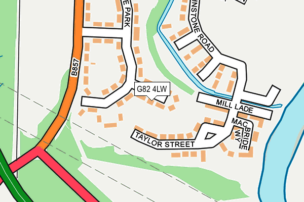 G82 4LW map - OS OpenMap – Local (Ordnance Survey) G82 4LW map - OS OpenMap – Local (Ordnance Survey)