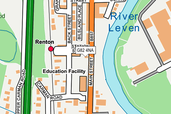 G82 4NA map - OS OpenMap – Local (Ordnance Survey) G82 4NA map - OS OpenMap – Local (Ordnance Survey)