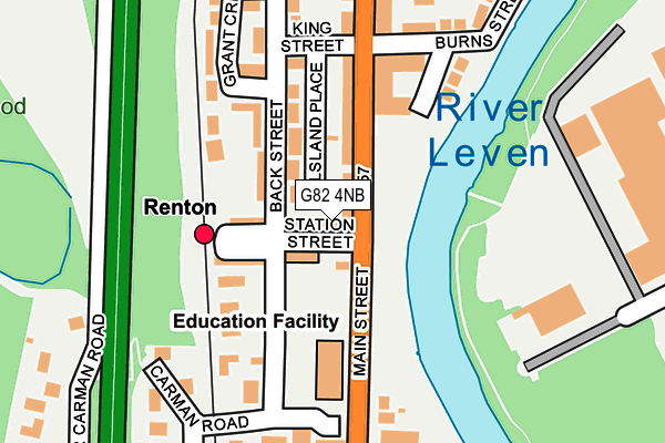 G82 4NB map - OS OpenMap – Local (Ordnance Survey) G82 4NB map - OS OpenMap – Local (Ordnance Survey)