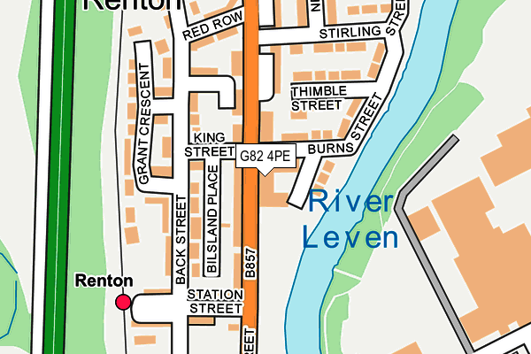 G82 4PE map - OS OpenMap – Local (Ordnance Survey) G82 4PE map - OS OpenMap – Local (Ordnance Survey)