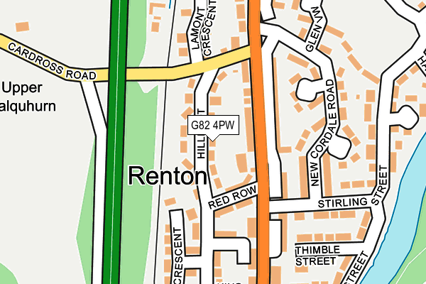 G82 4PW map - OS OpenMap – Local (Ordnance Survey) G82 4PW map - OS OpenMap – Local (Ordnance Survey)