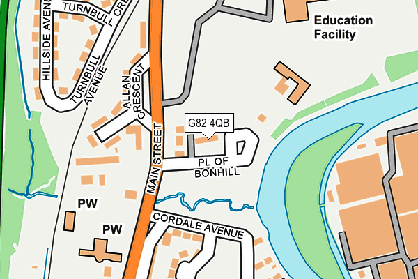 G82 4QB map - OS OpenMap – Local (Ordnance Survey) G82 4QB map - OS OpenMap – Local (Ordnance Survey)