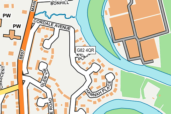 G82 4QR map - OS OpenMap – Local (Ordnance Survey) G82 4QR map - OS OpenMap – Local (Ordnance Survey)