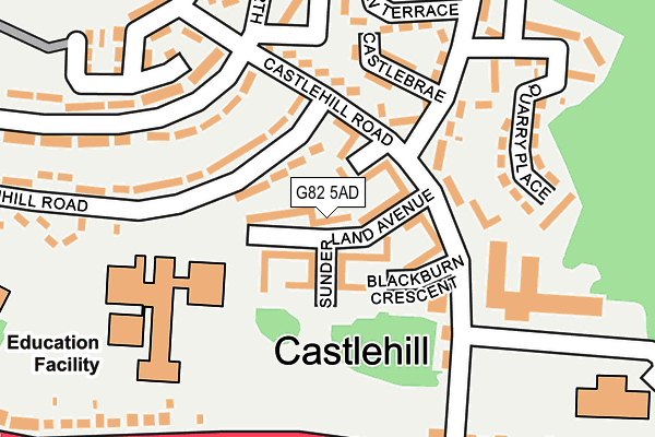 G82 5AD map - OS OpenMap – Local (Ordnance Survey) G82 5AD map - OS OpenMap – Local (Ordnance Survey)