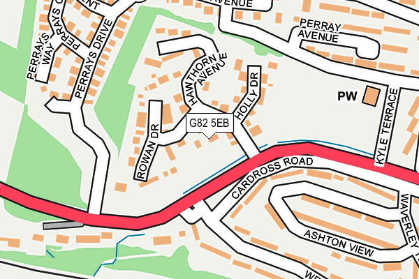 G82 5EB map - OS OpenMap – Local (Ordnance Survey) G82 5EB map - OS OpenMap – Local (Ordnance Survey)