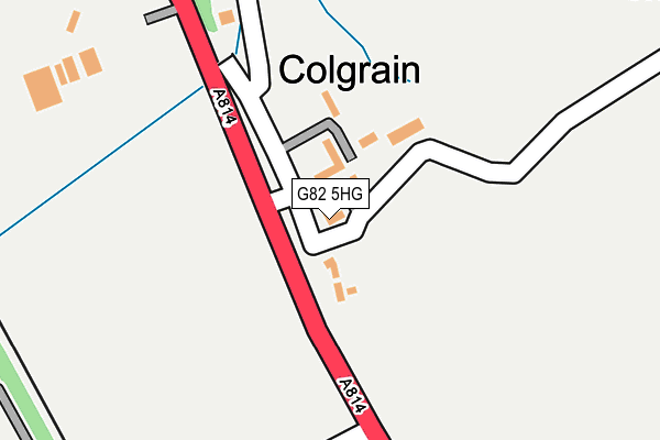 G82 5HG map - OS OpenMap – Local (Ordnance Survey) G82 5HG map - OS OpenMap – Local (Ordnance Survey)