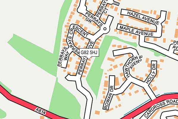 G82 5HJ map - OS OpenMap – Local (Ordnance Survey) G82 5HJ map - OS OpenMap – Local (Ordnance Survey)