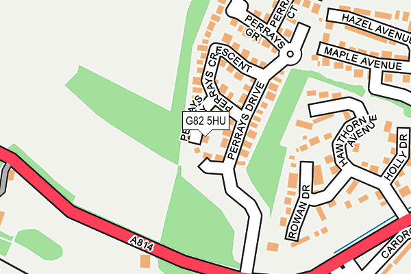 G82 5HU map - OS OpenMap – Local (Ordnance Survey) G82 5HU map - OS OpenMap – Local (Ordnance Survey)