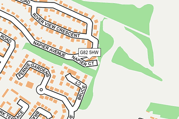 G82 5HW map - OS OpenMap – Local (Ordnance Survey) G82 5HW map - OS OpenMap – Local (Ordnance Survey)