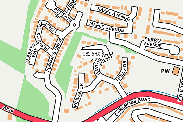 G82 5HX map - OS OpenMap – Local (Ordnance Survey) G82 5HX map - OS OpenMap – Local (Ordnance Survey)