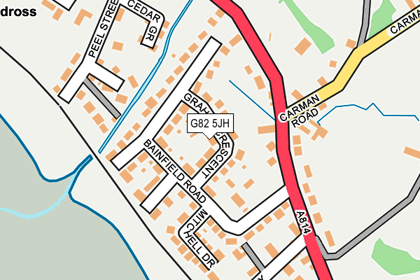 G82 5JH map - OS OpenMap – Local (Ordnance Survey) G82 5JH map - OS OpenMap – Local (Ordnance Survey)
