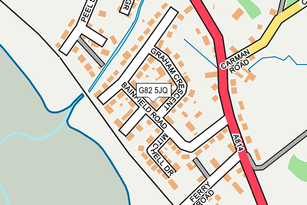 G82 5JQ map - OS OpenMap – Local (Ordnance Survey) G82 5JQ map - OS OpenMap – Local (Ordnance Survey)
