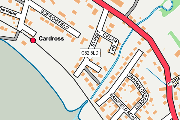 G82 5LD map - OS OpenMap – Local (Ordnance Survey) G82 5LD map - OS OpenMap – Local (Ordnance Survey)