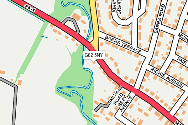 G82 5NY map - OS OpenMap – Local (Ordnance Survey) G82 5NY map - OS OpenMap – Local (Ordnance Survey)