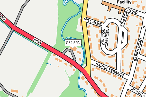 G82 5PA map - OS OpenMap – Local (Ordnance Survey) G82 5PA map - OS OpenMap – Local (Ordnance Survey)
