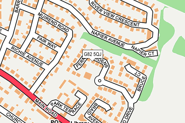 G82 5QJ map - OS OpenMap – Local (Ordnance Survey) G82 5QJ map - OS OpenMap – Local (Ordnance Survey)