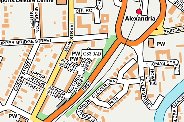 G83 0AD map - OS OpenMap – Local (Ordnance Survey) G83 0AD map - OS OpenMap – Local (Ordnance Survey)