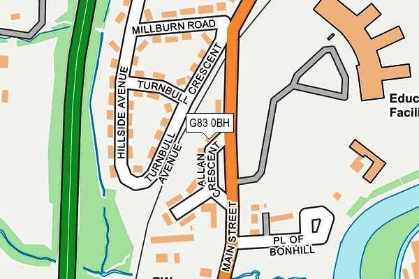 G83 0BH map - OS OpenMap – Local (Ordnance Survey) G83 0BH map - OS OpenMap – Local (Ordnance Survey)