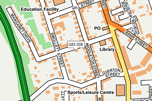 G83 0DE map - OS OpenMap – Local (Ordnance Survey) G83 0DE map - OS OpenMap – Local (Ordnance Survey)