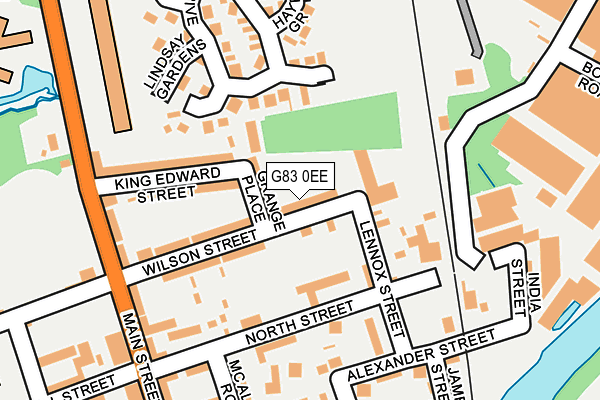 G83 0EE map - OS OpenMap – Local (Ordnance Survey) G83 0EE map - OS OpenMap – Local (Ordnance Survey)