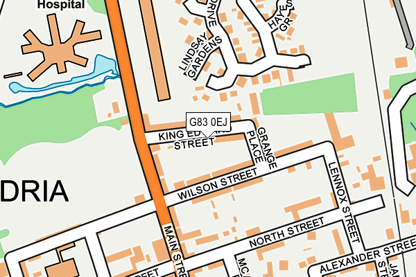 G83 0EJ map - OS OpenMap – Local (Ordnance Survey) G83 0EJ map - OS OpenMap – Local (Ordnance Survey)