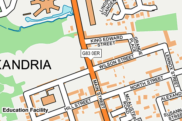 G83 0ER map - OS OpenMap – Local (Ordnance Survey) G83 0ER map - OS OpenMap – Local (Ordnance Survey)
